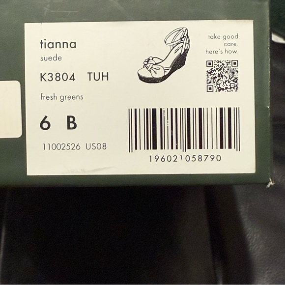 KATE SPADE Tianna Suede Bow Wedge Espadrille Sandal - Picture 7 of 7